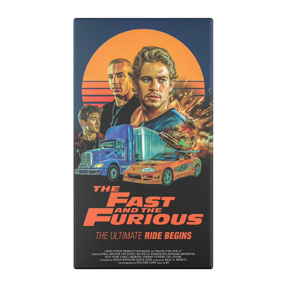 The Fast and the Furious Limited Edition Orange Supra VHS – kadivideo