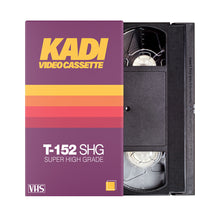 Load image into Gallery viewer, Kadi Video Super High Grade VHS Tape – T-152